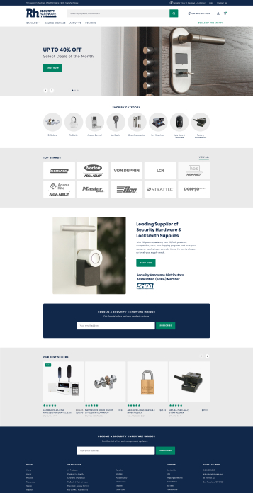 R&H Wholesale Homepage